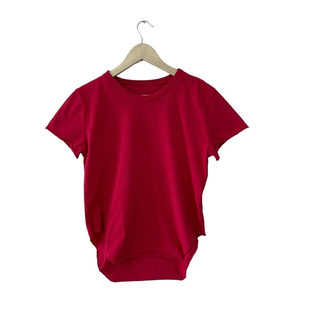 Frank & Eileen Red Short Sleeve Crewneck Tee - Picture 2 of 16